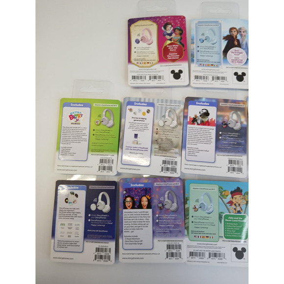 StoryPhones 13 PACK NEW Story Shields Disc Disney Headphones Storytelling SEALED - Picture 5 of 6